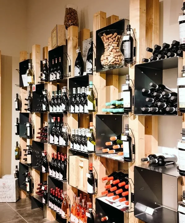 Le rayon des vins italiens